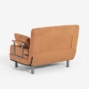 Poltrona letto in tessuto pieghevole salvaspazio Deborah Twin Class 