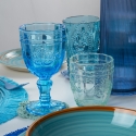 Set di 6 calici 265ml in vetro decoro arabescato Syrah Vendita