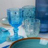 Set di 6 calici 265ml in vetro decoro arabescato Syrah Vendita