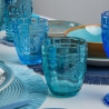Set di 6 bicchieri acqua 265ml in vetro decoro arabescato Syrah Ocean Offerta