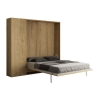 Letto matrimoniale a scomparsa verticale 160x190cm Kentaro Sconti