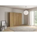 Letto matrimoniale a scomparsa verticale 160x190cm Kentaro Stock