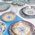 Servizio di piatti 18 pezzi in porcellana 6 persone Andalusia Vendita