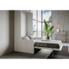 Letto a scomparsa francese 140x190cm con divano imbottito Sofà Kentaro Catalogo
