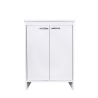 Mobile bagno lavanderia bianco in PVC con 2 ante FB9002K Negari Saldi
