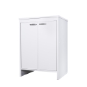 Mobile bagno lavanderia bianco in PVC con 2 ante FB9002K Negari Promozione