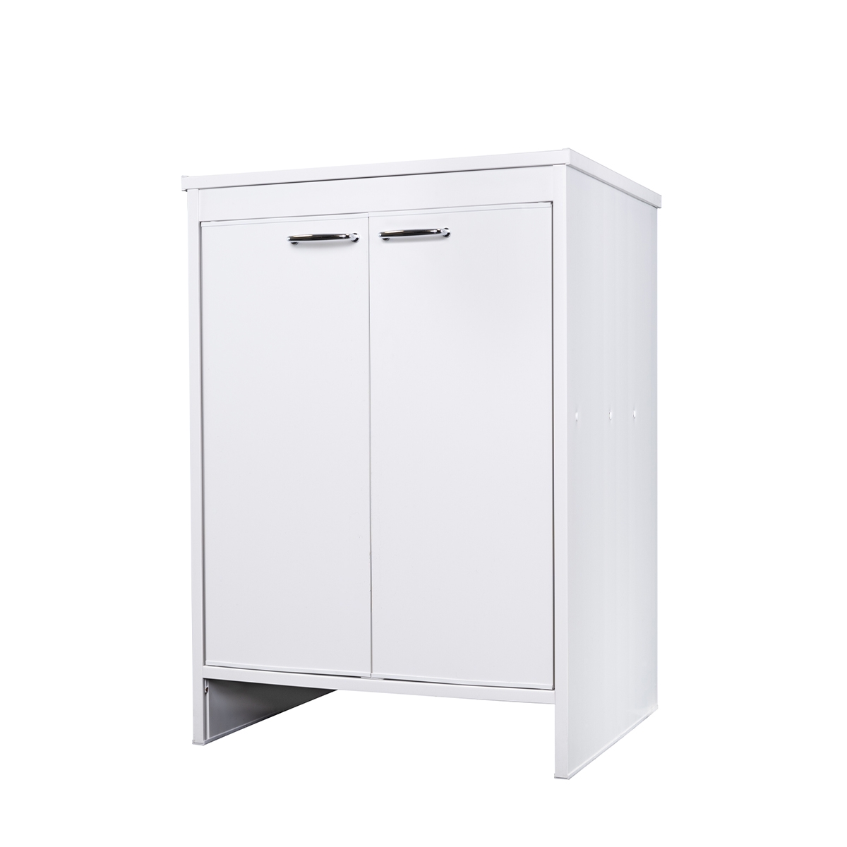 Mobile bagno lavanderia bianco in PVC con 2 ante FB9002K Negari Promozione Mobile bagno lavanderia bianco in PVC con 2 ante FB9002K Negari Promozione