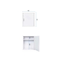 Mobile da bagno lavanderia pensile sospeso con anta FH945K Negrari Sconti