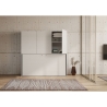 Letto a scomparsa singolo da parete con armadio bianco Kando D Catalogo