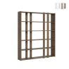 Libreria a parete 6 ripiani design moderno 178x36x204cm Kato A Large Catalogo
