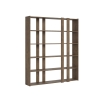 Libreria a parete 6 ripiani design moderno 178x36x204cm Kato A Large Scelta
