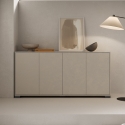Madia credenza 4 porte moderno soggiorno salotto 172x40x83 Lumina Vendita