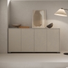 Madia credenza 4 porte moderno soggiorno salotto 172x40x83 Lumina Vendita