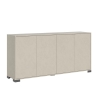 Madia credenza 4 porte moderno soggiorno salotto 172x40x83 Lumina Sconti