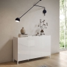 Madia 3 ante minimal salotto sala pranzo ingresso 130x40x84 Solaria Vendita