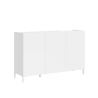 Madia 3 ante minimal salotto sala pranzo ingresso 130x40x84 Solaria Sconti