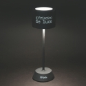 Lampada da tavolo touch LED ricaricabile regolabile SPQeRe N’Friccico Offerta