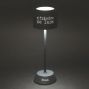 Lampada da tavolo touch LED ricaricabile regolabile SPQeRe N’Friccico Catalogo