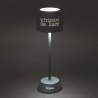 Lampada da tavolo touch LED ricaricabile regolabile SPQeRe N’Friccico Catalogo