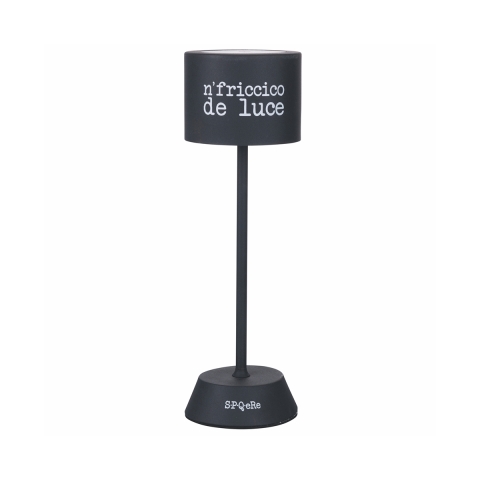 Lampada da tavolo touch LED ricaricabile regolabile SPQeRe N’Friccico Promozione