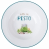 Set 6 piatti fondi porcellana design decorazione assortita Le Travisate Vendita