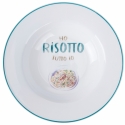 Set 6 piatti fondi porcellana design decorazione assortita Le Travisate Sconti