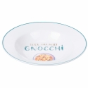Set 6 piatti fondi porcellana design decorazione assortita Le Travisate Scelta