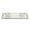 Set 2 piatti rettangolari da portata in ceramica 36x16cm Marechiaro Vendita
