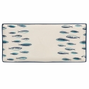 Set 2 piatti rettangolari da portata in ceramica 36x16cm Marechiaro Offerta