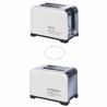 Tostapane elettrico 2 fette design industriale bianco Victionary Vendita