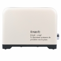 Tostapane elettrico 2 fette design industriale bianco Victionary Saldi
