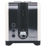 Tostapane elettrico 2 fette design industriale bianco Victionary Stock