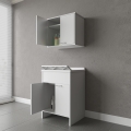 Composizione lavanderia con mobile e pensile a 2 ante COMP 2 Negrari Promozione