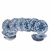 Servizio piatti da tavola 18 pezzi stile orientale giapponese The Blue Promozione