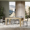 Tavolo allungabile moderno 16 persone 90x160-420 Spimbo Vendita