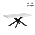 Tavolo allungabile 12 persone design moderno 90×180-284 Volantis Promozione