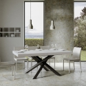 Tavolo allungabile 12 persone design moderno 90×180-284 Volantis Vendita