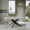Tavolo allungabile 12 persone design moderno 90×180-284 Volantis Vendita