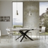 Tavolo allungabile 12 persone design moderno 90×180-284 Volantis Costo