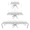 Tavolo allungabile 16 persone 90×130-390 cm Volantis Prezzo