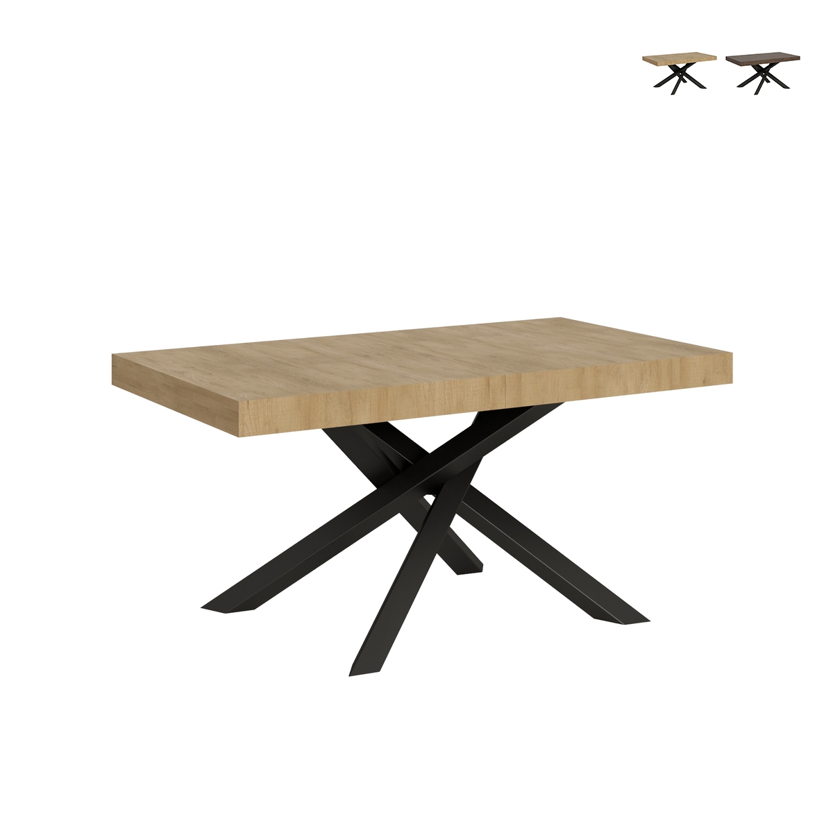 Tavolo allungabile design urban moderno 18 persone  90×160-420 Volantis Offerta
