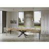 Tavolo allungabile design urban moderno 18 persone  90×160-420 Volantis Caratteristiche