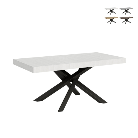 Tavolo allungabile moderno soggiorno 18 persone 90×180-440 Volantis Promozione