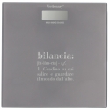 Bilancia pesapersone digitale in vetro 180kg grigio Victionary Vendita