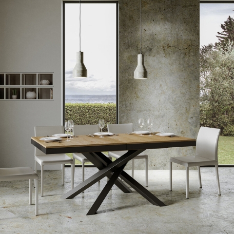 Tavolo allungabile design moderno 90×160-264 Volantis Evolution Promozione
