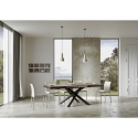 Tavolo allungabile moderno soggiorno living 90×120-380 Volantis Evolution Catalogo