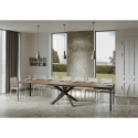Tavolo allungabile moderno soggiorno living 90×120-380 Volantis Evolution Stock