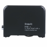 Tostapane elettrico 2 fette timer design industrial nero Victionary Sconti