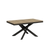 Tavolo allungabile design moderno industrial 90×160-420 Volantis Evolution Vendita