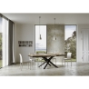 Tavolo allungabile design moderno industrial 90×160-420 Volantis Evolution Offerta